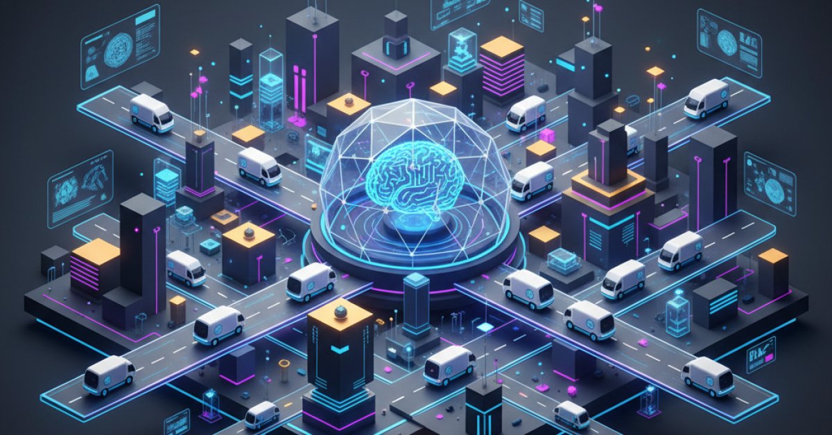 Let's Build a Tiny City of AI Delivery Trucks From Scratch