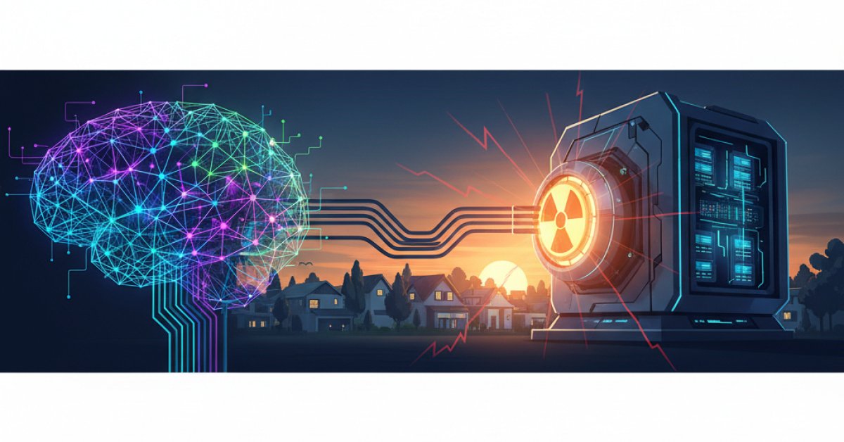 AI's Hunger Pains: Are Mini Nuclear Reactors and Angry Neighbors Our Tech Future?